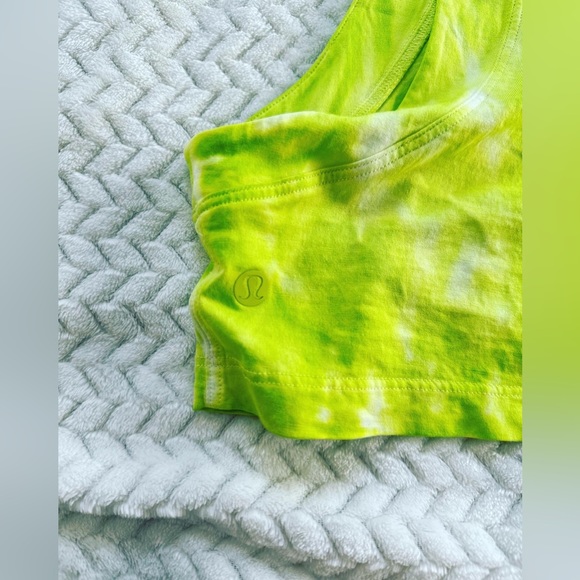 All your crop tank electric Lime - Picture 3 of 4